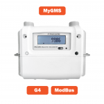 Gas meter a ultrasuoni MyGMS-G4.0 con valvola di blocco e interfaccia Modbus